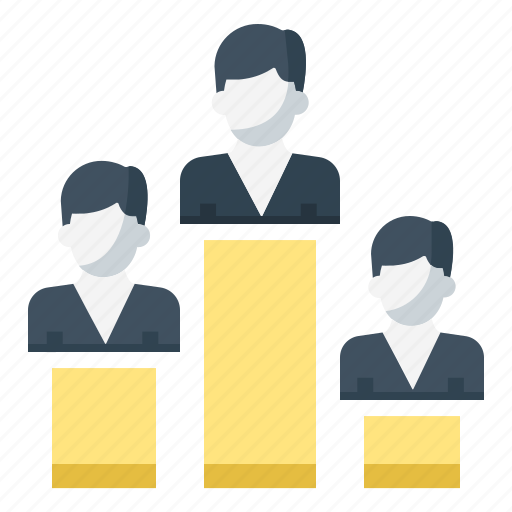 Bar, businessman, graph, level, performance, ranking icon - Download on Iconfinder