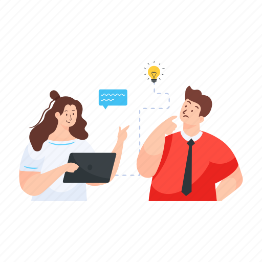 Customer queries, meeting questions, employees questions, meeting confusions, employees discussion illustration - Download on Iconfinder