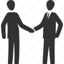 handshake, partnership, interview, business deal