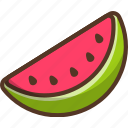 fruit, melon, summer, watermelon