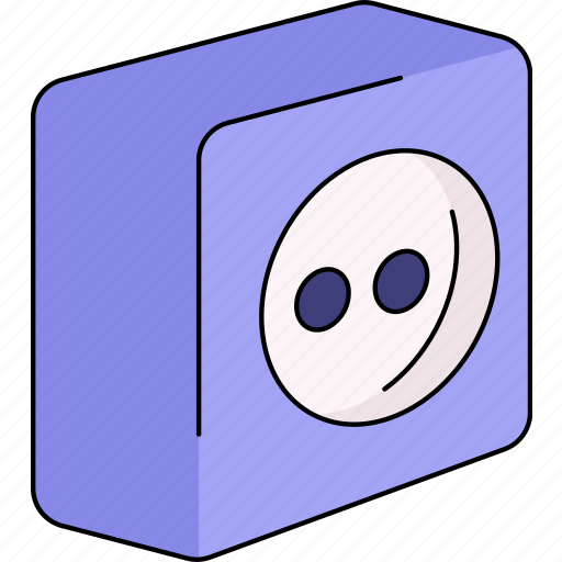 Outlet, energy, plug, power, electric, battery icon - Download on Iconfinder