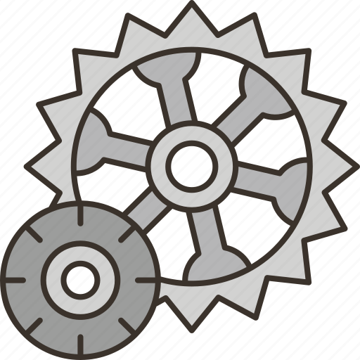 Mechanical, engine, gear, cogwheel, mechanism icon - Download on Iconfinder