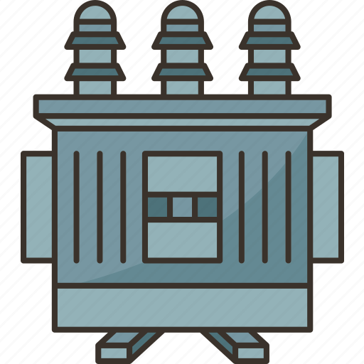 Power, transformer, electricity, voltage, distribution icon - Download on Iconfinder