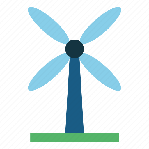 Ecology, power, turbine, wind, windmills icon - Download on Iconfinder