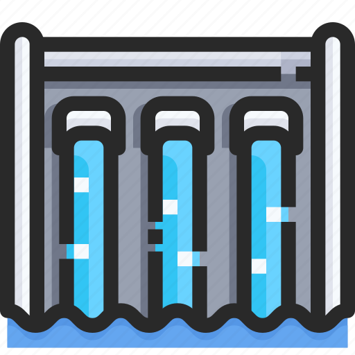 Hydroelectric, industry, power, water icon - Download on Iconfinder