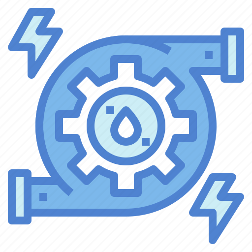 Ecology, energy, hydro, power, technology, water icon - Download on Iconfinder