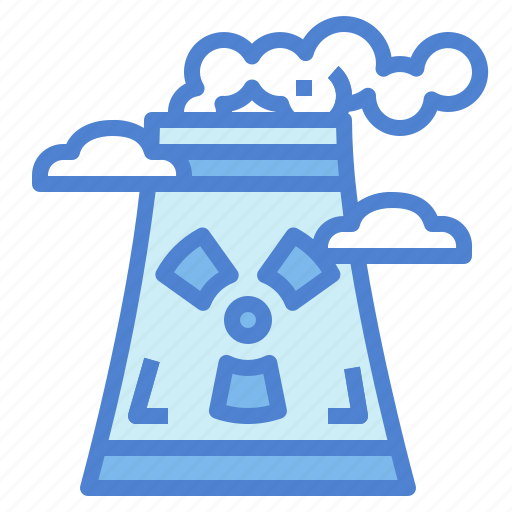 Buildings, chimney, industry, nuclear icon - Download on Iconfinder