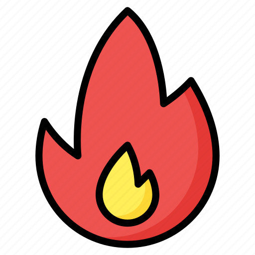 Fire, flame, hot, burn, heat, energy, flammable icon - Download on Iconfinder