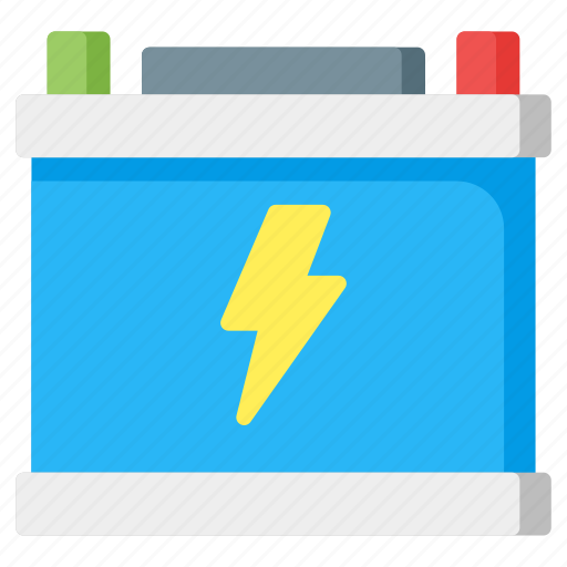 Accumulator, energy, power, battery, electricity, electric icon - Download on Iconfinder