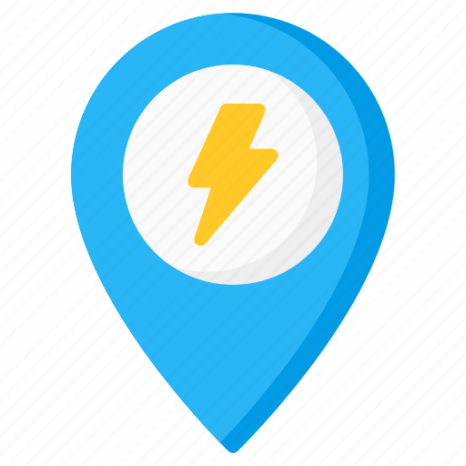 Placeholder, location, energy, bolt, electric, electricity icon - Download on Iconfinder