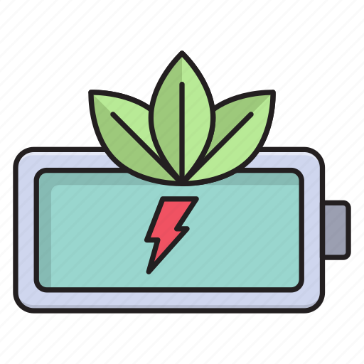 Battery, charge, energy, green, power icon - Download on Iconfinder