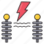 bolt, current, power, transport, voltage 