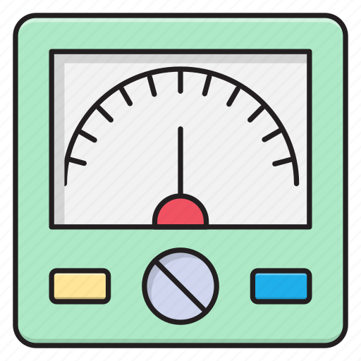 Ampere, current, measure, meter, voltage icon - Download on Iconfinder