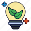 lamp, green, ecology, eco, electric, bulb, creative 