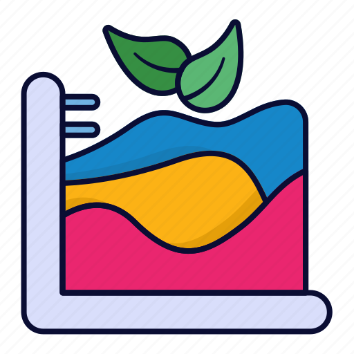 Water, leaf, environment, nature, tide icon - Download on Iconfinder