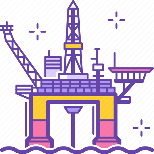 Industry, water, sea, industrial, .svg, offshore, plant icon - Download on Iconfinder