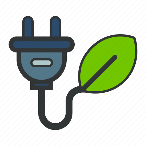 Electricity, energy, green icon - Download on Iconfinder