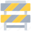 area, barrier, construction, zone 