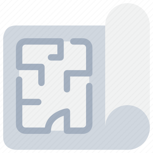 Blueprint, house, plan, planning, real estate icon - Download on Iconfinder