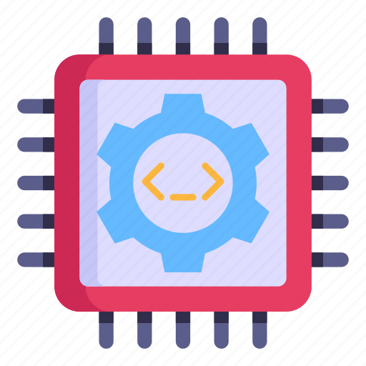 Electronic component, electronics, microprocessor, integrated circuit, microchip icon - Download on Iconfinder