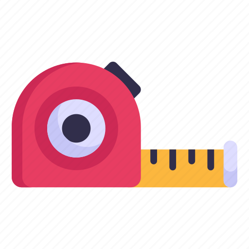 Centimeters, inches tape, inches, measurement tape, measuring tool icon - Download on Iconfinder
