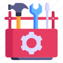 tool chest, toolbox, toolkit, tool case, repair kit