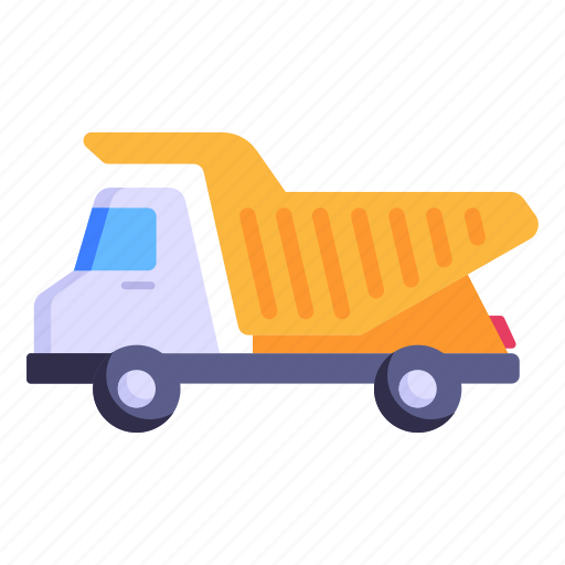 Dumper, dump truck, tipper, tipper lorry, garbage truck icon - Download on Iconfinder