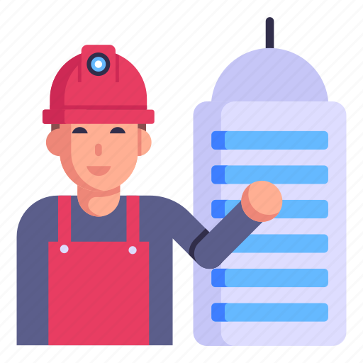 Engineer, architect, builder, contractor, construction worker icon - Download on Iconfinder