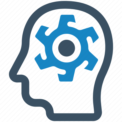 Head, thinking, engineer, engineering, brain, setting, brainstoarm icon - Download on Iconfinder
