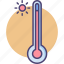 temperature, thermometer, weather 