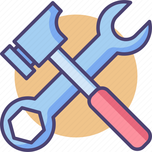 Hammer, tools, wrench icon - Download on Iconfinder