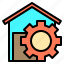 architecture, business, construction, engineer, house, people, working 