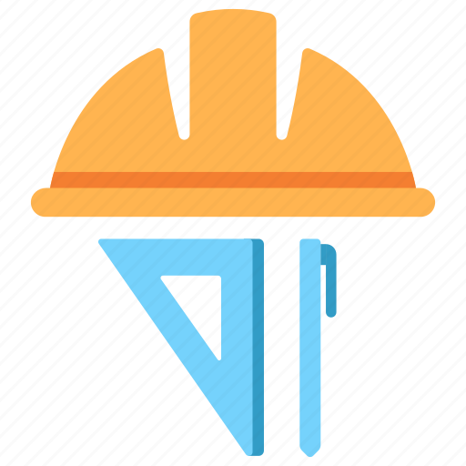 Construction, engineer, equipment, hat, helmet, protection, safety icon - Download on Iconfinder