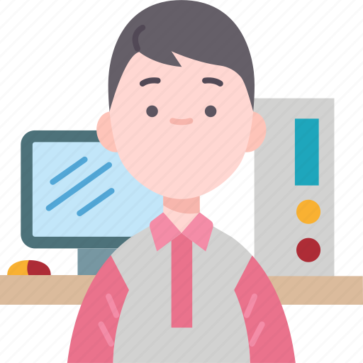 Software, engineering, programmer, computer, employee icon - Download on Iconfinder