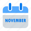 appointment, calendar, event, month, nov, november, schedule 