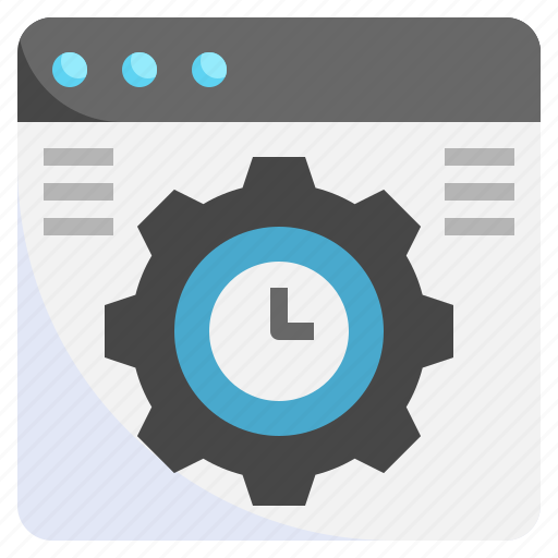 Time, management, efficiency, gear, work, experience, date icon - Download on Iconfinder