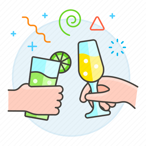 Beverage, celebration, champagne, cheer, cheers, cocktail, drink icon - Download on Iconfinder