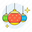 balls, christmas, decoration, entertainment, holidays, ornament, shine