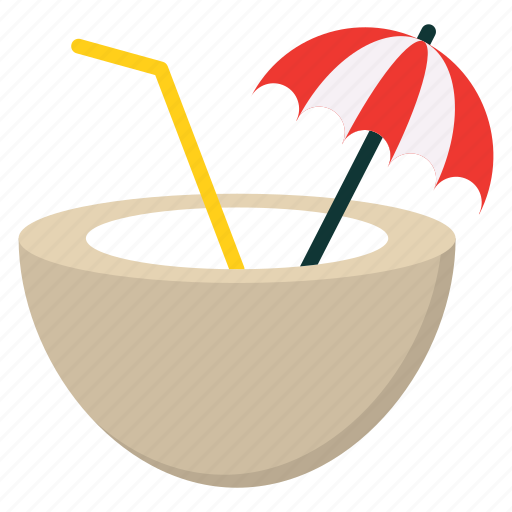 Fresh, healthy, tropical, coconut, drink, juice icon - Download on Iconfinder