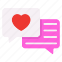 chat, love, communication
