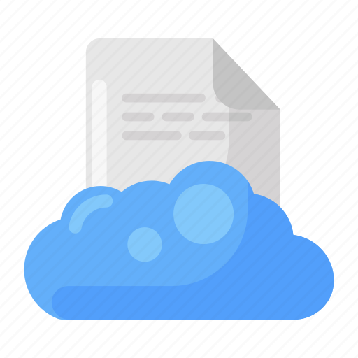 Cloud, cloud computing, cloud data, cloud file, cloud hosting, cloud services, file icon - Download on Iconfinder