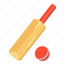 bat and ball, cricket, cricket accessories, cricket tournament, olympic game