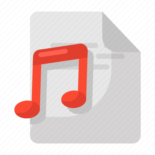 Audio file, audio recording, file, music, music file, recording file, recording sheet icon - Download on Iconfinder