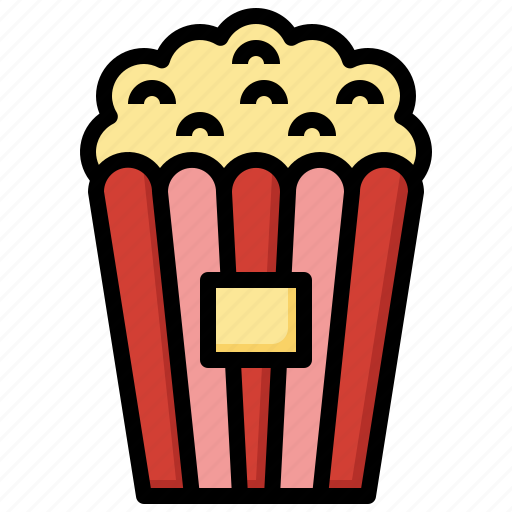 Snack, popcorn, cinema, food, entertainment, fast, softdrink icon - Download on Iconfinder