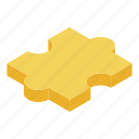business, cartoon, frame, isometric, puzzle, technology, yellow