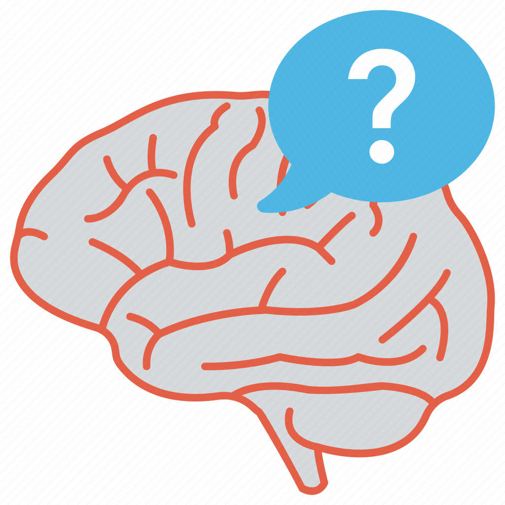Brain questions. Мозг думает. Мозг и знак вопроса. Мозг символ. Мозг с вопросом.