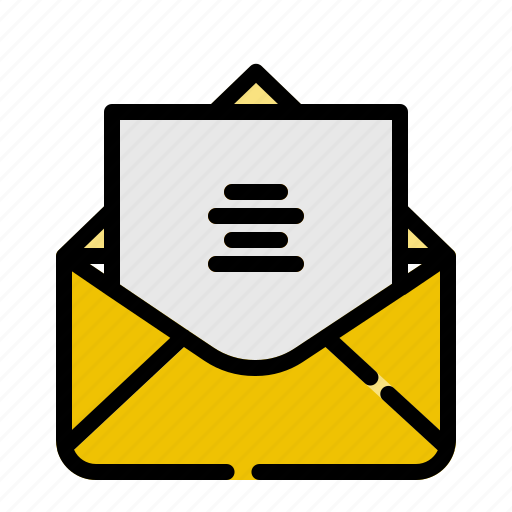 Document, envelope, file, letter, mail, message icon - Download on Iconfinder