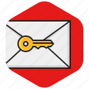 email, envelope, private, protected, secure