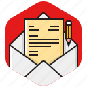 compose, envelope, letter, message, new email, write