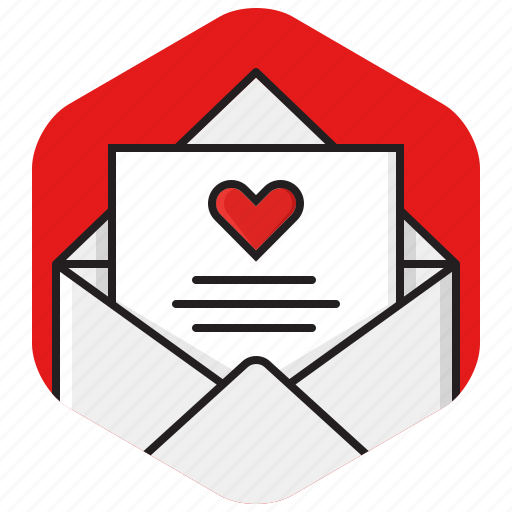 Envelope, heart, love letter, love mail, message, romance, valentines icon - Download on Iconfinder
